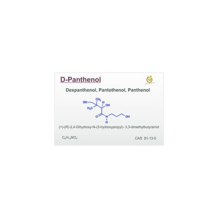 d pantenol 75 provitamin b5